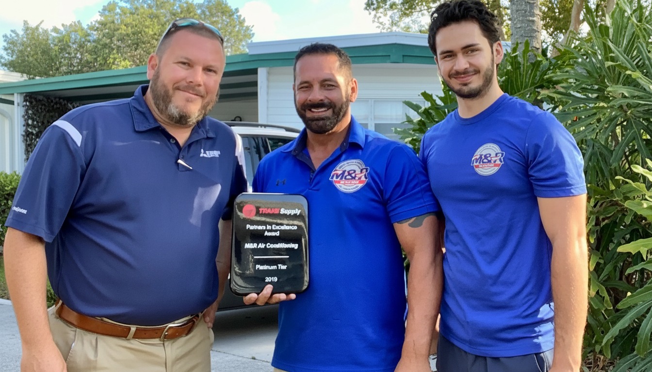 M&R Air Conditioning family-owned HVAC team in St. Petersburg, FL